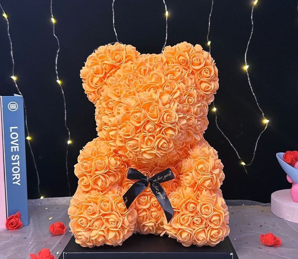 Rose Bear- Orange