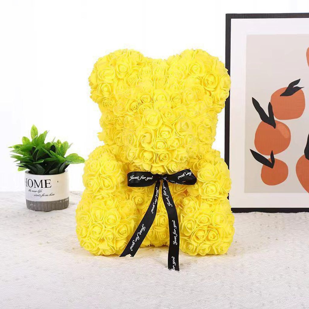 Rose Bear- Yellow