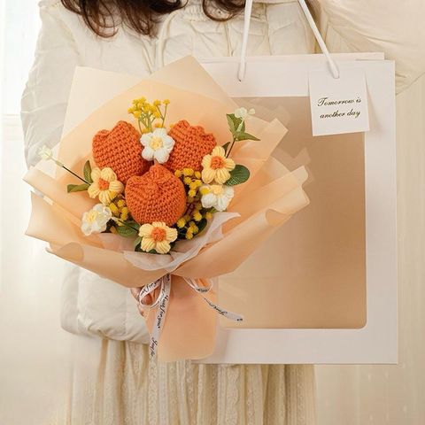 Bouquet Tulip- Orange