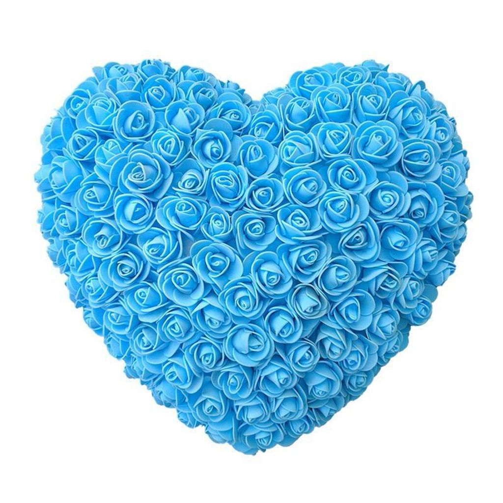 Rose Heart- Blue