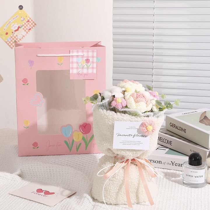 Crochet Bee- Pink