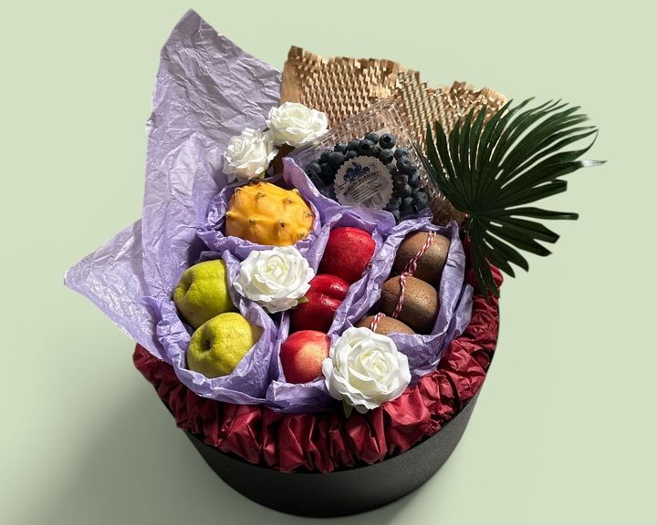 Cherry Blossom Gift Basket - fruit basket delivery KL PJ