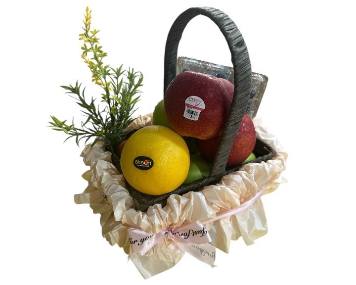 Copper Dusk Harvest Basket - fruit basket delivery KL PJ