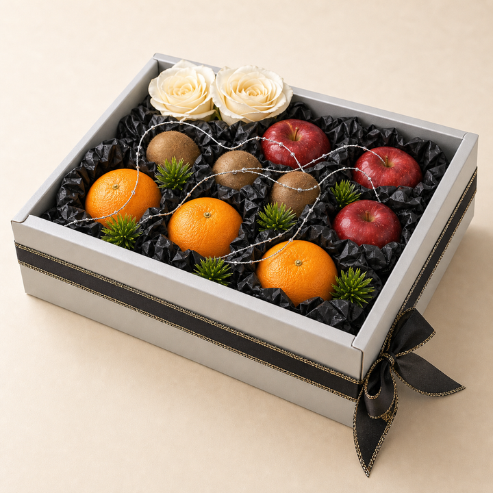 Silver lining box - fruit basket delivery KL PJ