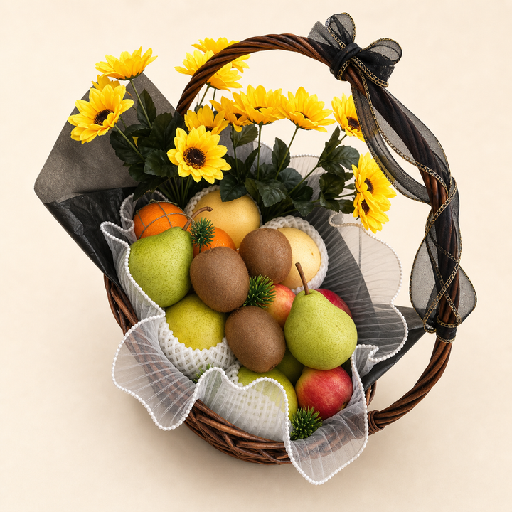 Midnight Sunflower - fruit basket delivery KL PJ