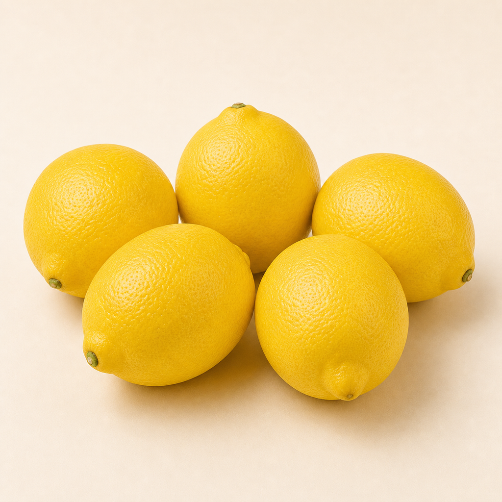 LEMON 5PCS fresh fruit delivery in KL and PJ