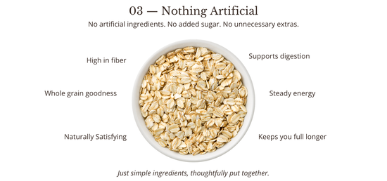 No Added Sugar & Nothing Artificial