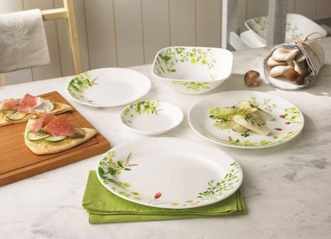 Corelle Ecology Provence Dinner Set CORELLE Pack Of 21 Glass