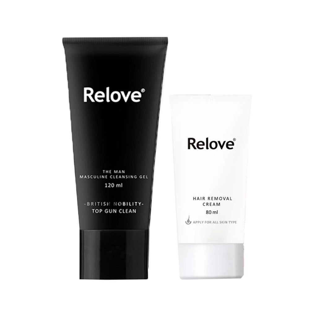 Relove 男凉感+除毛霜