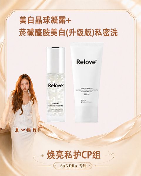 sandra 美白晶球+菸碱美白洗