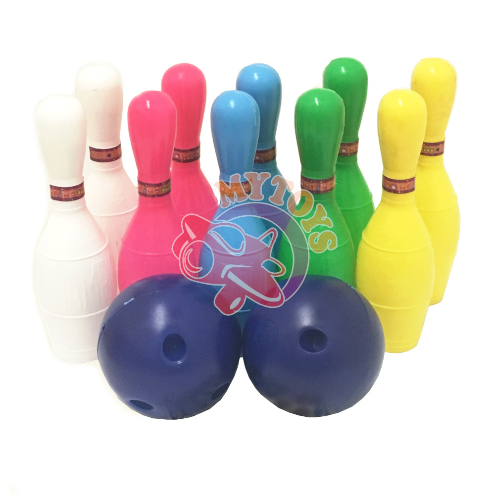 MYTOYS 10 Pin Bowling Game with Ball and Pins Indoor Sports Toys for