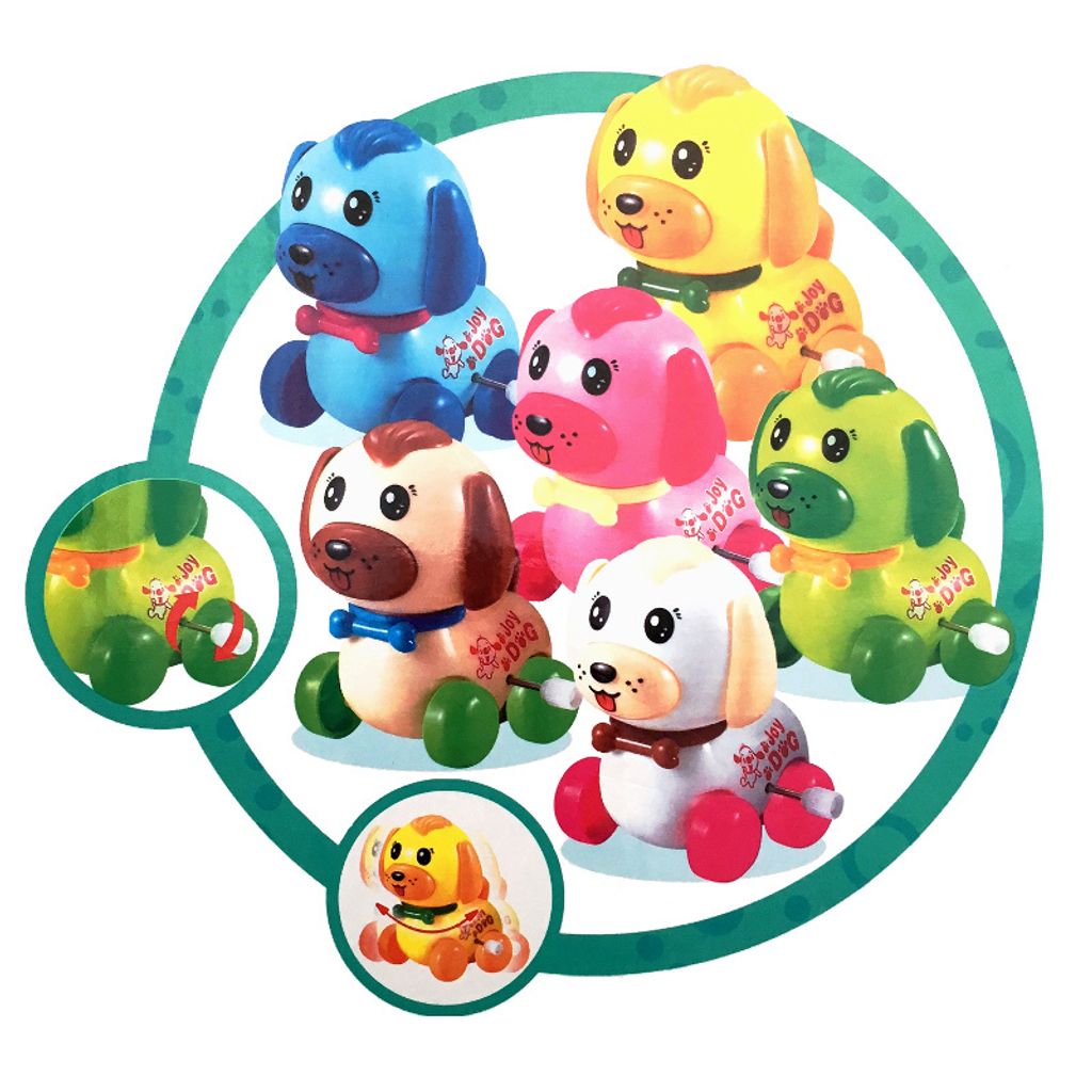 Little Puppy WindUp Toy Set (6in1) MYTOYS2U BEST ONLINE RETAIL