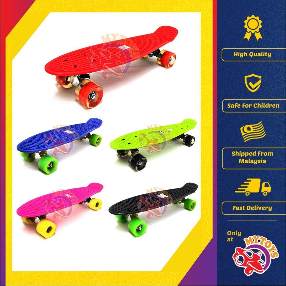 MYTOYS 56cm Penny Board Skateboard Skating Outdoor Toys for Boys – MYTOYS2U  - BEST ONLINE RETAIL TOY STORE & AFFORDABLE WHOLESALE TOYS MALAYSIA