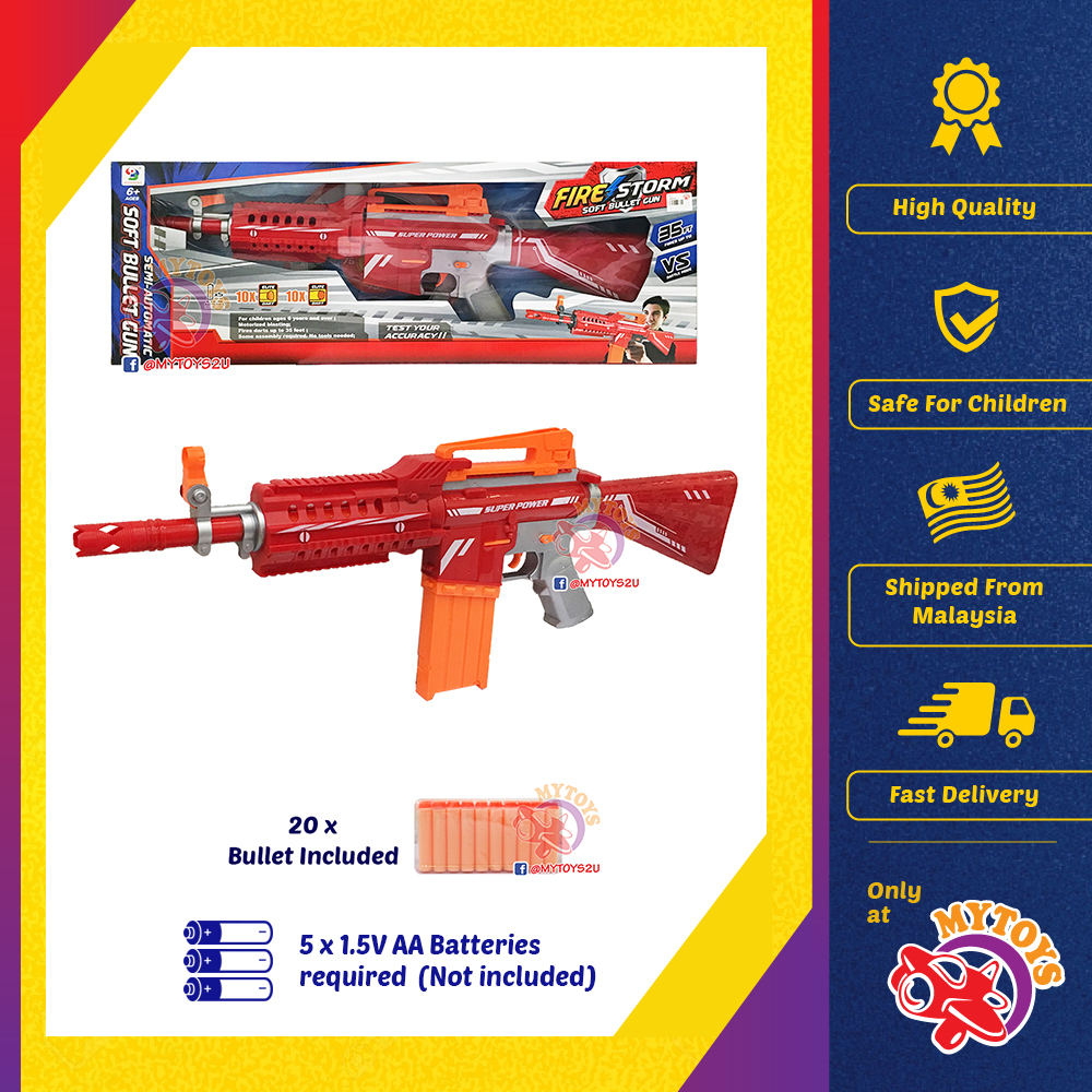 MYTOYS 80cm Troop Blaster Soft Foam Pellet Suction Cup Toys For Boys Nerf Style â MYTOYS2U