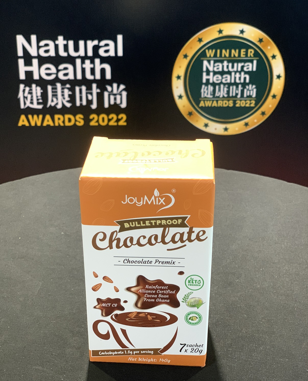 Resize bulletproof choc award