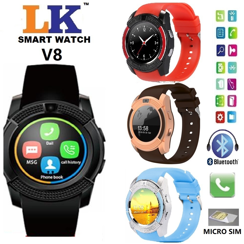 V8 smart watch how to play game internet