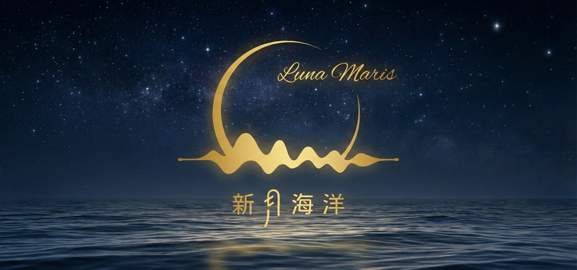 新月海洋LOGO加海加星星1960900