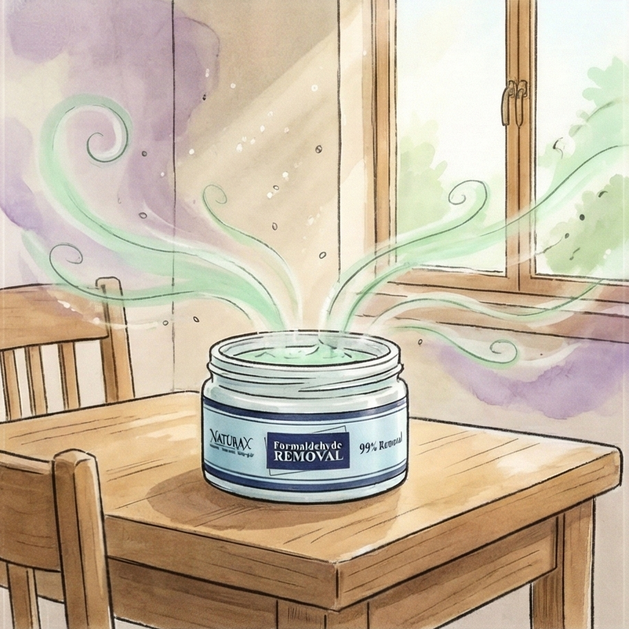 NaturaX淨立方利用生物酶分解技術主動瓦解居家異味分子