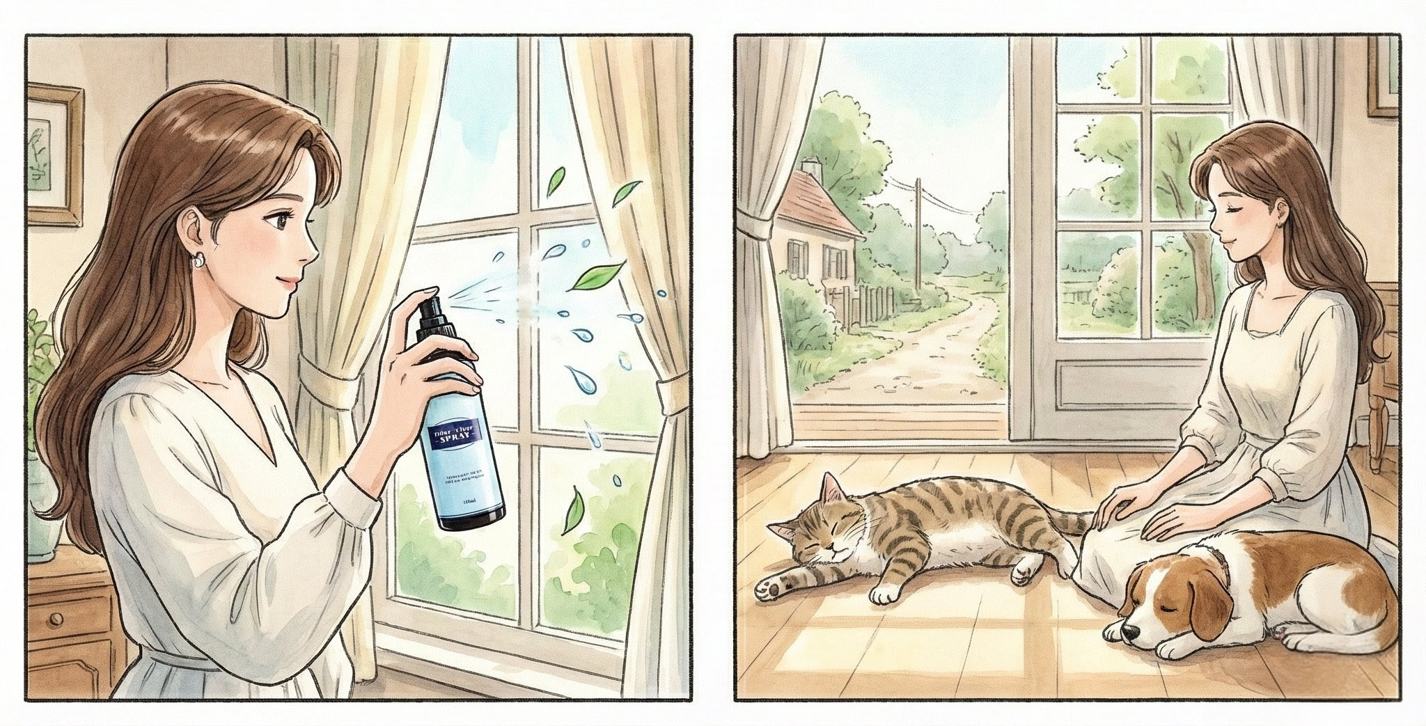 寵物莫名焦慮？揭秘化學清潔劑對貓狗的感官衝擊，打造「嗅覺友善」的純淨居家環境