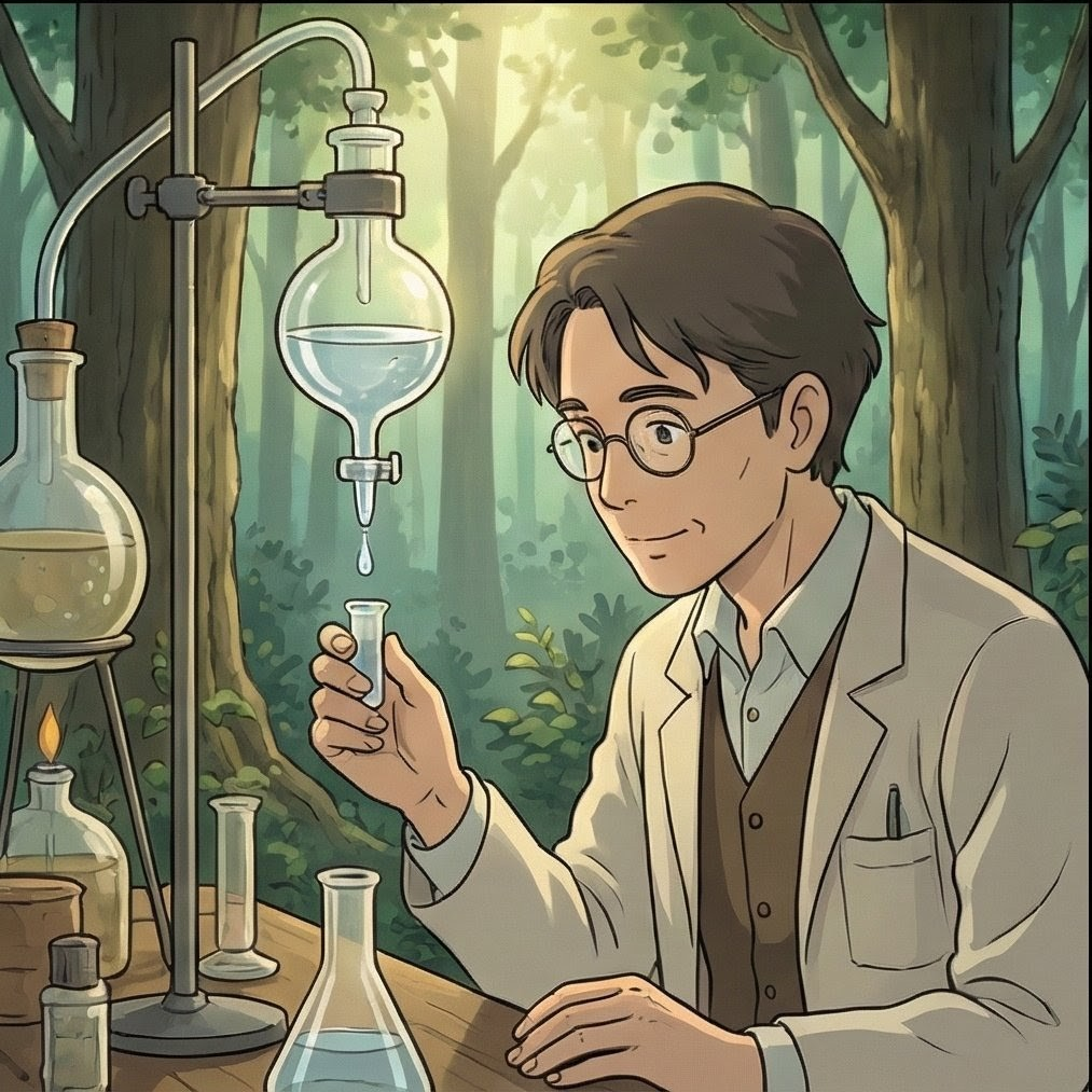 NaturaX淨立方堅持藥典級精油萃取：嚴禁人工摻假並透過GC/MS進行指紋鑑定