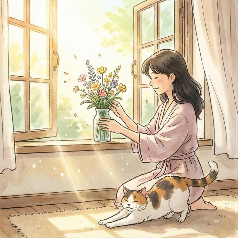 透過植萃生物防禦網重塑純淨呼吸空間，展現無過敏原、如森林般通透清新的居家美學