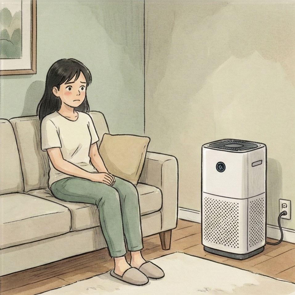 空氣清淨機有用嗎？揭露HEPA濾網無法過濾甲醛與VOCs氣態分子的物理盲點