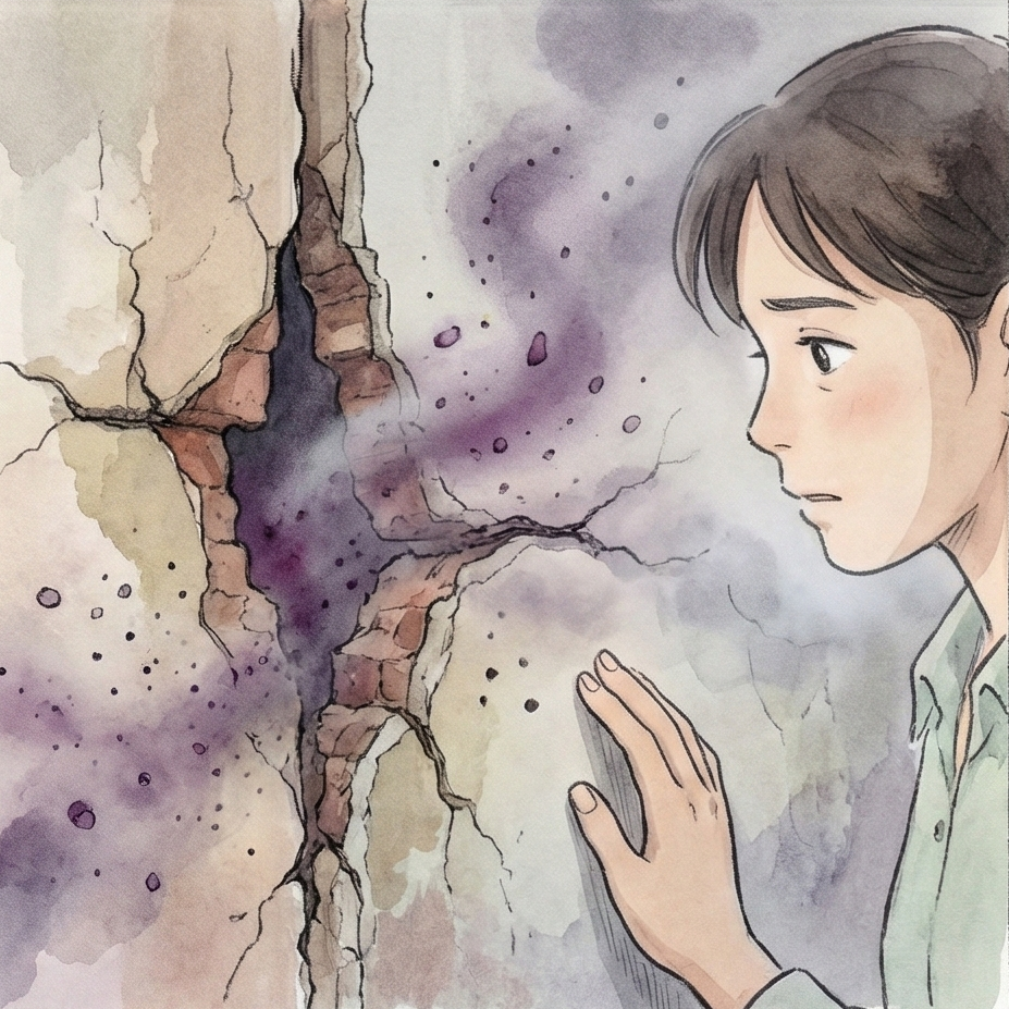 老屋拆除釋放的隱形威脅：牆壁裂縫中潛伏的鉛漆碎屑、重金屬粉塵與化學記憶