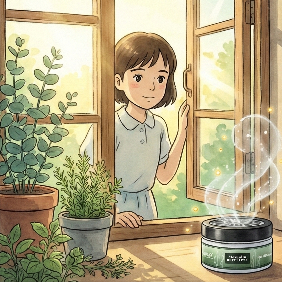 NaturaX淨立方天然植萃驅避技術利用植物精油氣味屏障守護家人