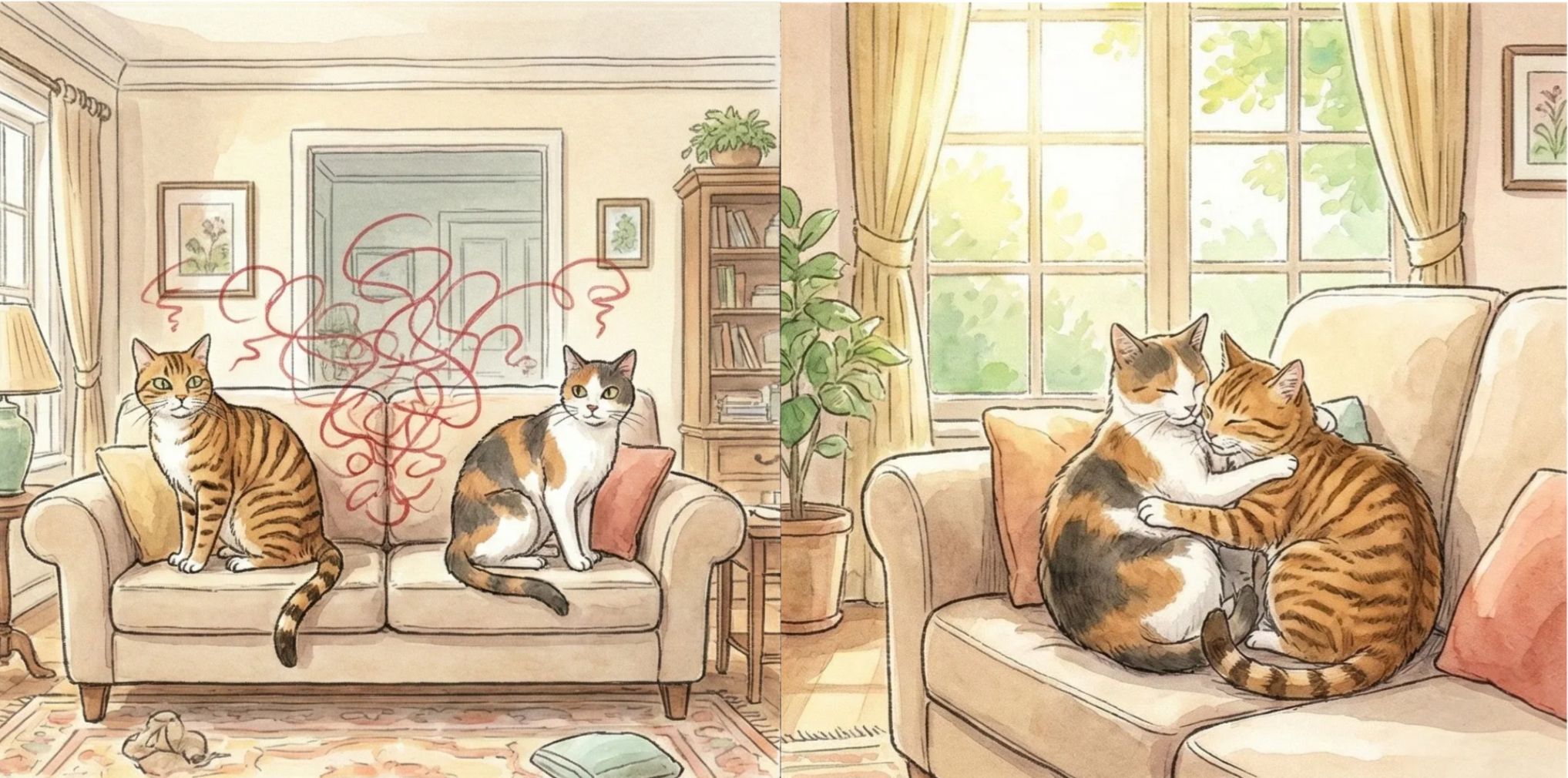 多貓家庭不和諧？貓咪哈氣、打架的關鍵在「氣味」！專業氣味中和指南：深度破解領地衝突與亂尿困擾