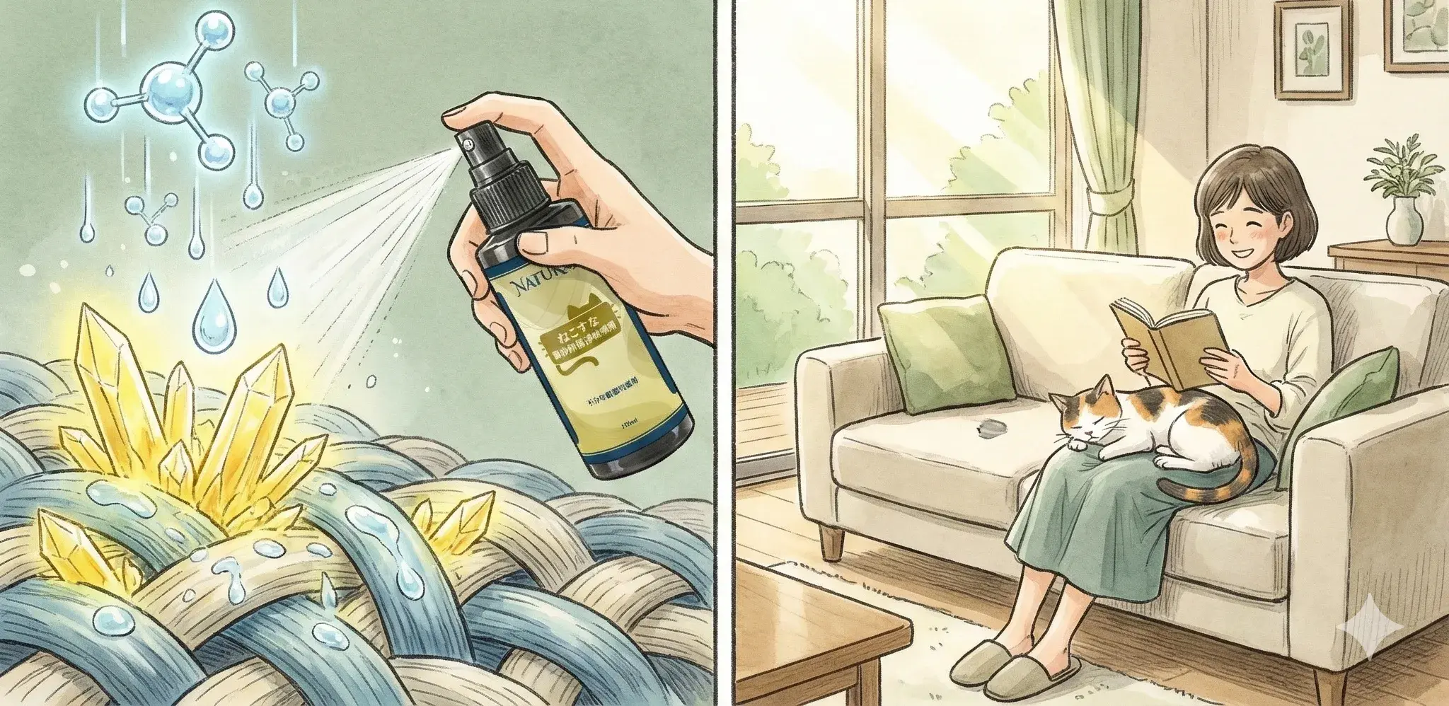 貓尿味怎麼去？沙發地毯深層除臭全攻略：科學瓦解「尿酸結晶」，徹底根除異味不復發