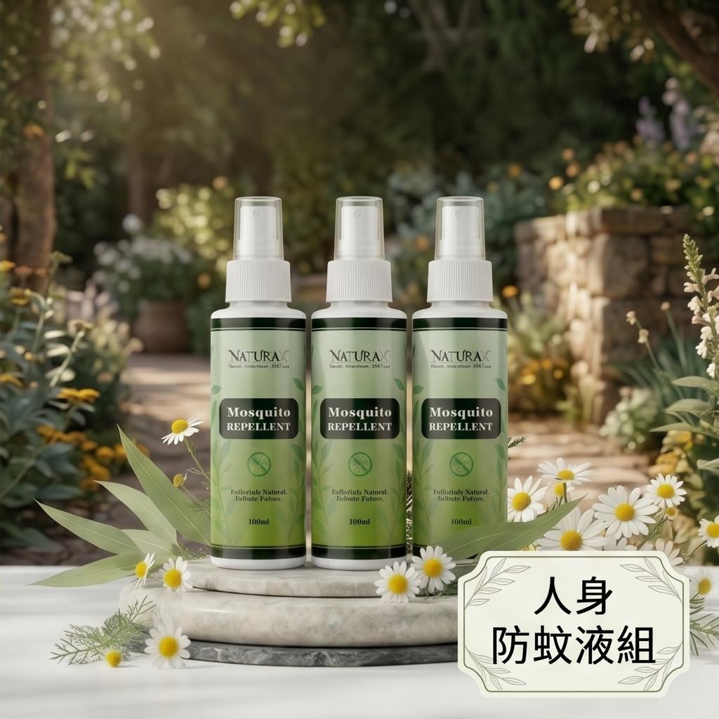 植萃精油人身防蚊液組