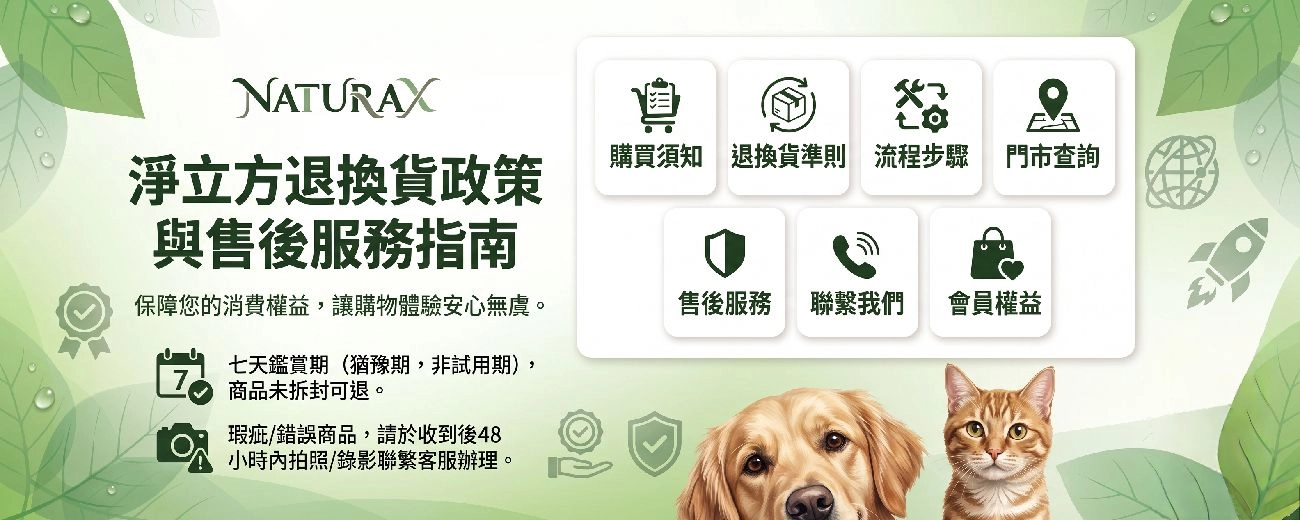 退換貨政策與售後服務