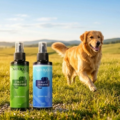 愛犬避蟲防護噴劑使用情境