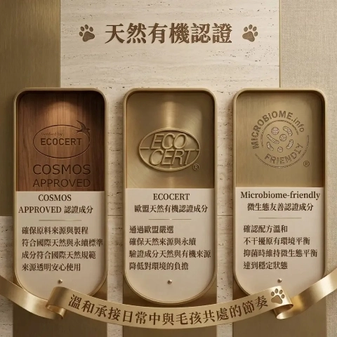 NaturaX 貓砂淨味配方天然有機認證與微生態友善測試