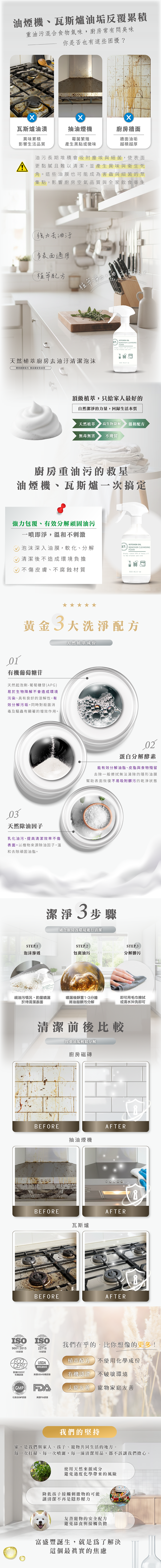 廚房去油汙清潔泡沫500ml_詳情頁