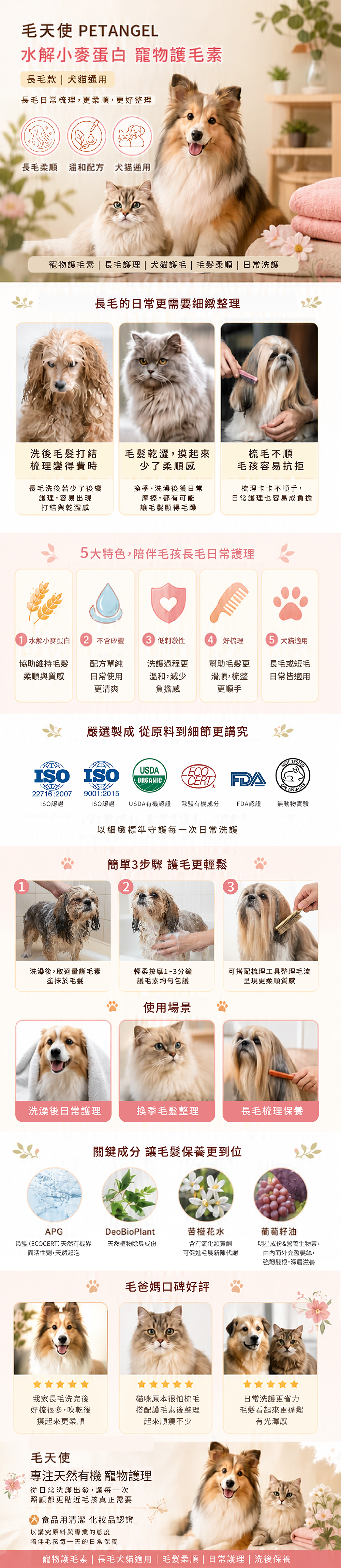 寵物護毛素_詳情頁