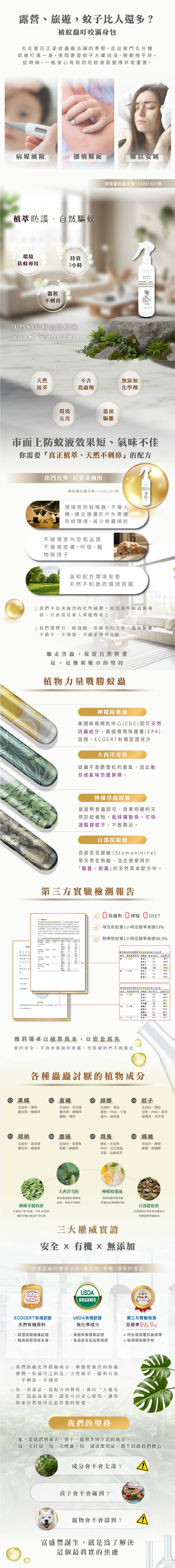 防蚊噴霧250ml詳情頁