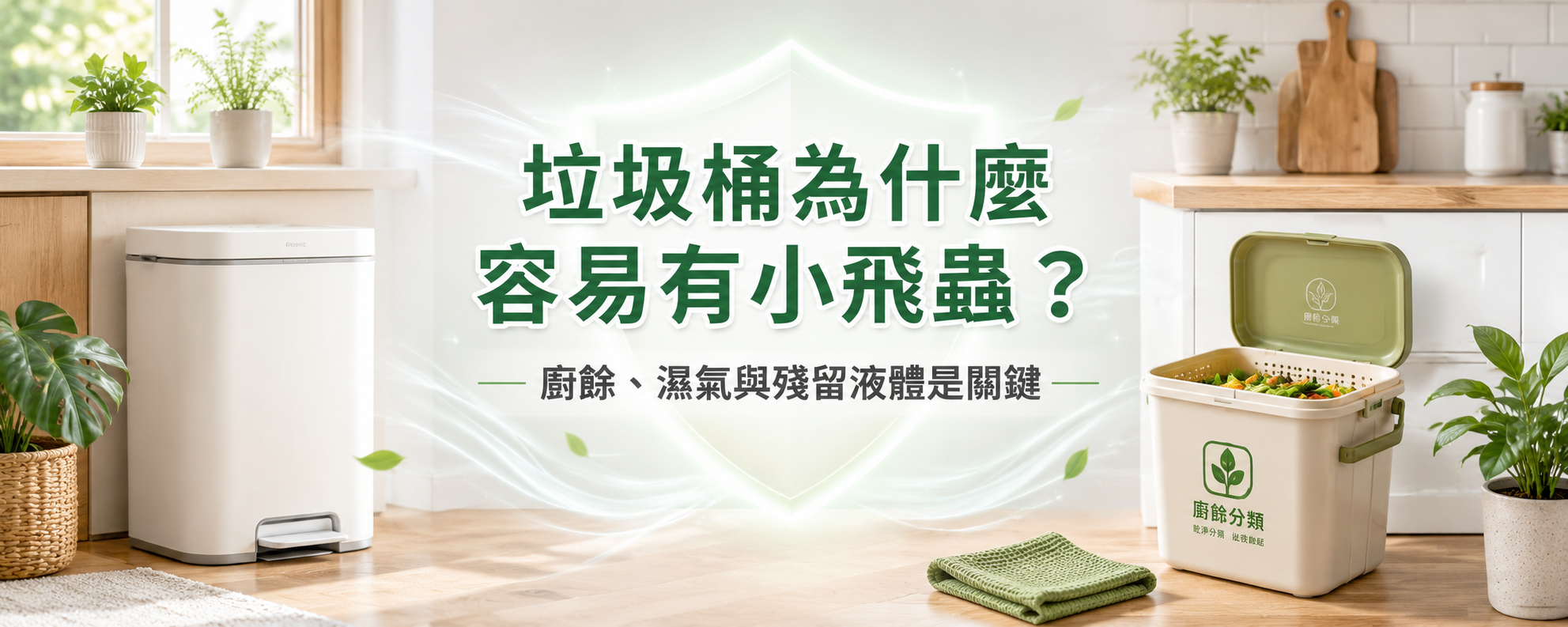 垃圾桶為什麼容易有小飛蟲？廚餘、濕氣與殘留液體是關鍵