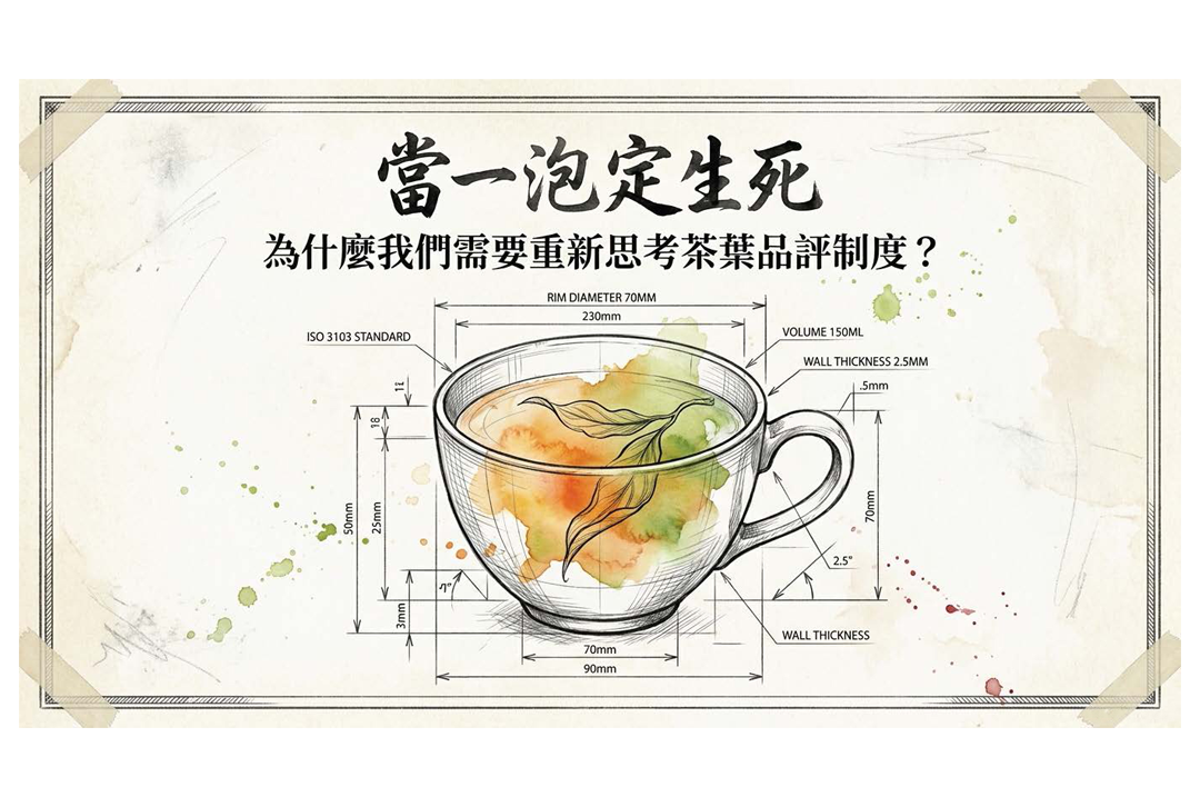 當一泡定生死~為什麼我們需要重新思考茶葉品評制度