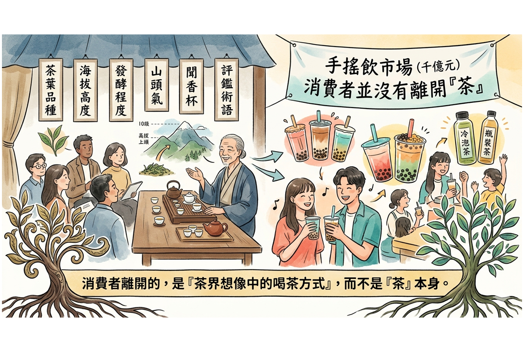 消費者真的不懂茶嗎？還是茶界誤解了消費者？
