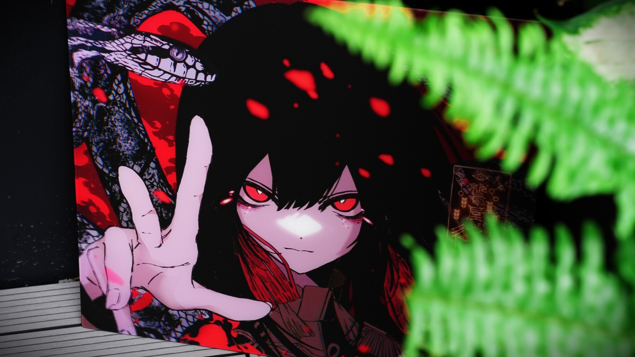 abyss gaming 紅玉 新品未開封】AbyssGaming 紅玉 ガラスマウスパッド 200枚限定品 新品