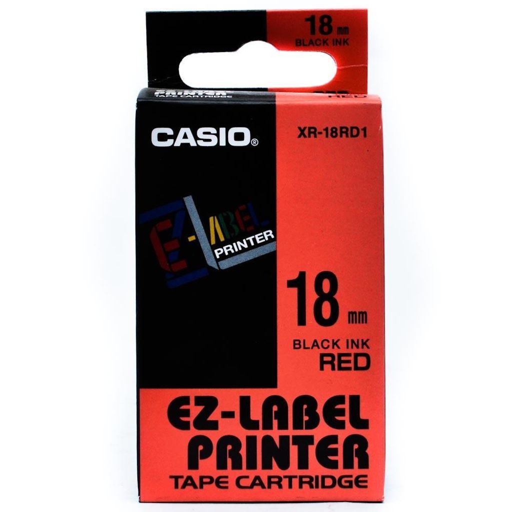 Casio ST-15RDSET Red Stamp Maker For Easy Label Printers