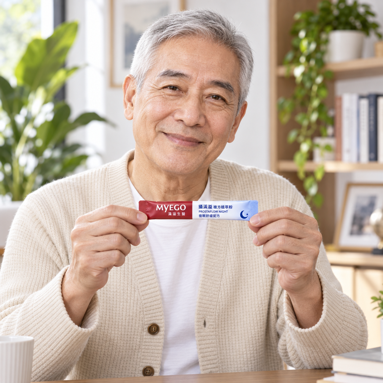 男性日常生活與 MyEGO 產品