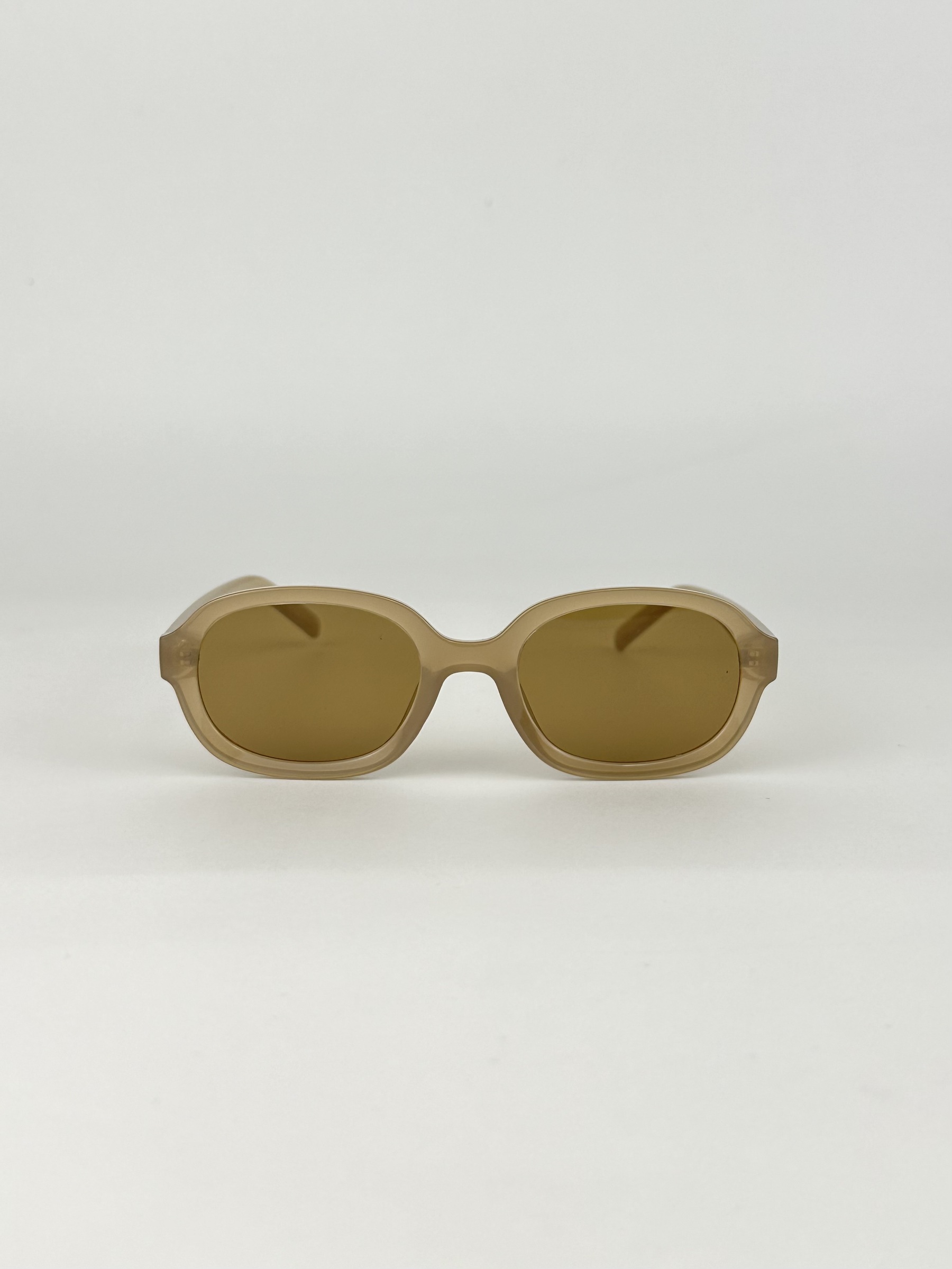 焦糖棕色框／茶色鏡片