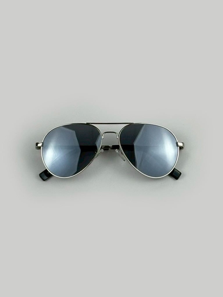 銀框/銀灰色鏡片