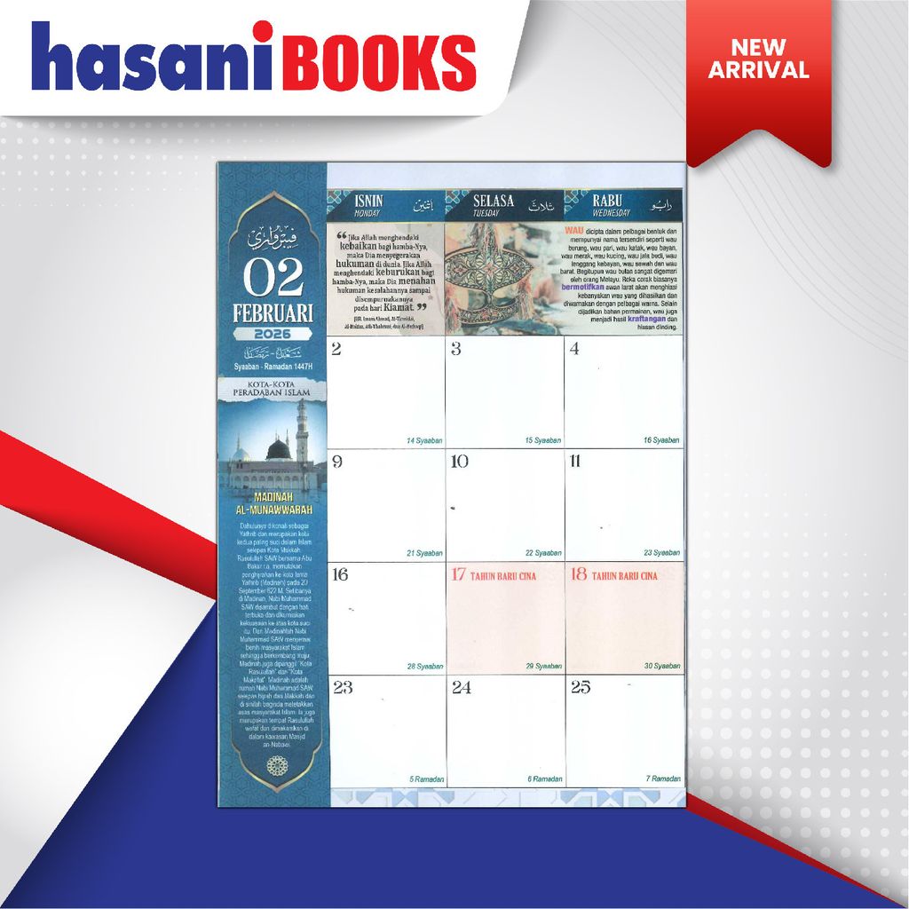 CALENDAR ISLAM 3-01