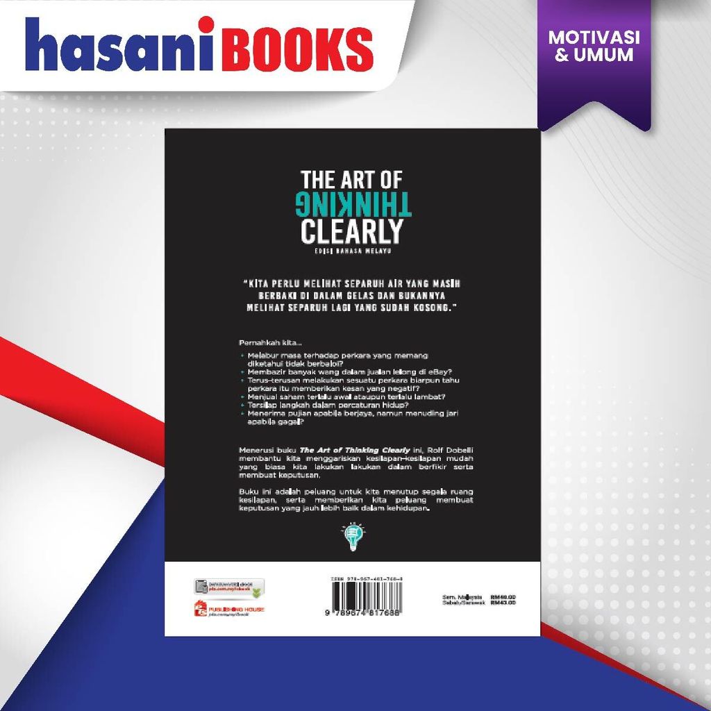 HB-THE ART OF THINKING CLEARLY 9789674817688-02