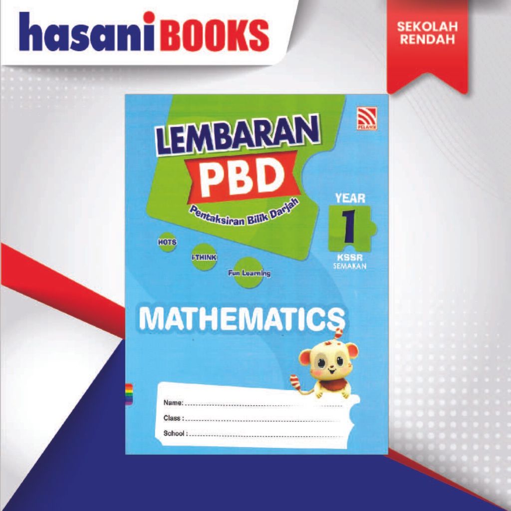 LEMBARAN PBD TAHUN 1-MATHE