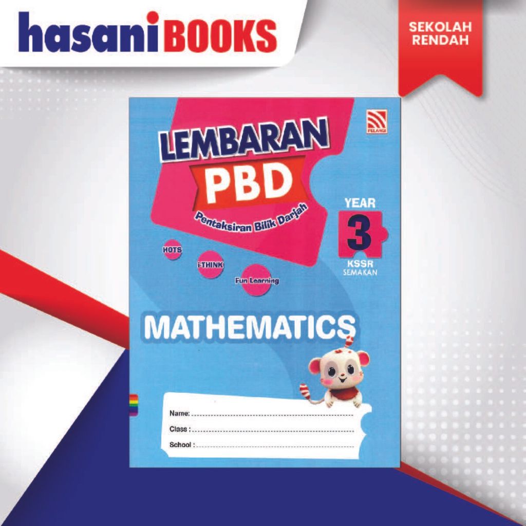 LEMBARAN PBD TAHUN 3-MATHE