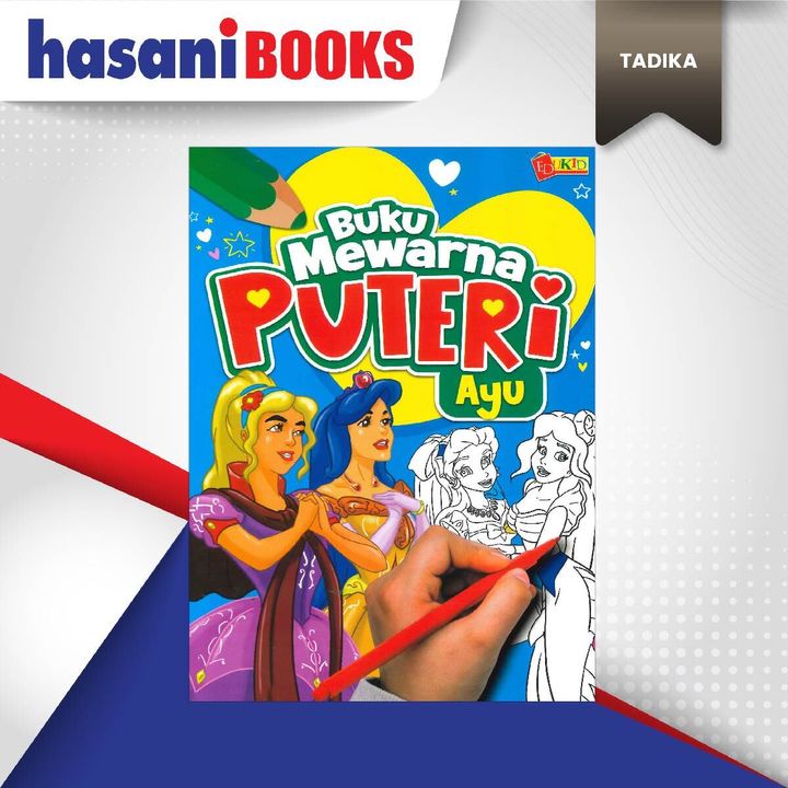 T BUKU MEWARNA PUTERI COMEL AYU-01